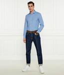 Рубашка мужская Hugo с узором, синий - фото 2