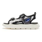 Детские сандалии GS черные/белые Qiaodan, черный/белый - фото