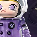 ALIEN Molly Astronaut, Amethyst модные фигурки 8,5 см POP MART - фото 2
