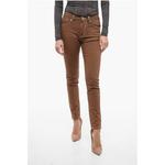 Коричневые хлопковые брюки Burberry, Brown - фото