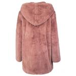 Пальто Urban Classics Teddy, розовый - фото 4