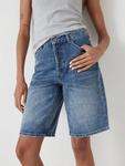 Джинсовые шорты в стиле бойфренд HUSH, Light Blue Authentic - фото 4