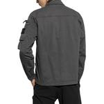 STONE ISLAND Рубашка из хлопка с эластаном с узором компас, Charcoal Gray - фото 5