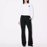 Толстовка женская Kenzo короткая, белый - фото 3