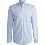 Рубашка Boss в горошек HUGO BOSS, синий - фото