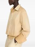 JW Anderson укороченная рубашка, нейтральный - фото 4