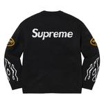 Свитер Supreme x Vanson Leathers Sweater, Black - фото 2