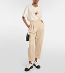 Кроссовки loop на платформе из парусины Stella Mccartney, черный - фото 2