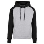 Худи Build Your Brand Basic Raglan, серый - фото