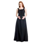 Средневековое платье Элла черное - фото