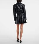 Юбка-мини с расклешенным подолом Norma Kamali, Black - фото 3