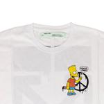 Off-White Футболка оверсайз Bart Peace Белый - фото 3