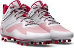Under Armour мужские кроссовки Command Mid Lacrosse MT TPU, White/Red - фото 5