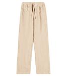 Льняные шорты Il Gufo, бежевый - фото