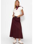 Мини-юбка SASSYCLASSY, бордовый - фото 4