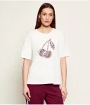 Футболка regular fit Marc Cain, белый - фото