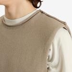 Вязаный жилет Бернса Entire Studios, middle серый - фото 5