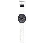 CASIO Часы Liquid Crystal/Analog Dual Display Series Solar Quartz Movement Resin Strap Watch Unisex Black Dial, Black Dial - фото 3