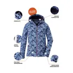 Куртка софтшелл Killtec «Куртка софтшелл для девочек с принтом», цвет navy - фото 8