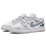 Кроссовки Nike Dunk Skateboarding Shoes Men Low-top Beige/White, цвет Off-white - фото 3