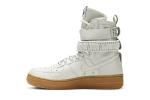 Кроссовки Nike Wmns SF Air Force 1 High 'Light Bone', серый - фото 3