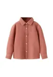 Детская рубашка Mango Kids, Light Red - фото