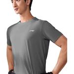 Футболка Li-Ning Unisex Stone Gray - фото 5