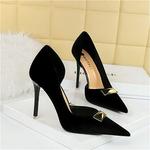 Туфли женские на высоком каблуке Bigtree, черный - фото 5