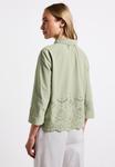 Блузка на пуговицах Street One, зеленый - фото 3