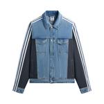 Куртка Kith For Adidas Football Denim Jacket, Blue - фото