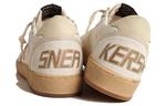 Кроссовки Golden Goose Ball Star Leather Sneakers, хаки - фото 4