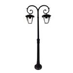 Торшер из черного ALU для уличной площадки VT-738 V-TAC, черный - фото