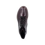 Ботильоны на шнуровке Rieker, бордовый - фото 4
