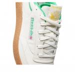 Кроссовки Reebok Club C Golf 'White Green Gum' - фото 6