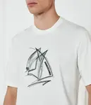 Футболка Regular fit Armani Exchange, белый - фото 4