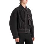 Feng Chen Wang Куртка мужская черная, Black - фото 5