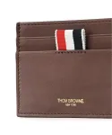 Держатель одной карты Thom Browne, цвет Dark Brown - фото 4