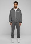 Толстовка на молнии PROHIBITED, серый - фото