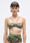 Топ бикини Dsquared2 BANDEAU, Khaki/Green/Khaki - фото
