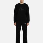 Свитер мужской черный Evisu, черный - фото 5