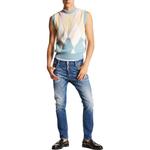 Джинсы Skinny Distressed с логотипом Dsquared2 DSQUARED 2, синий - фото 5