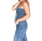 Морган топ в синем Klesis - фото 2