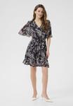Платье Kaffe Day dress, Black Turtledove Paisley/Black - фото 2