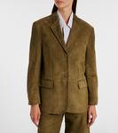 Замшевая куртка Marni, Dep Sage - фото 7