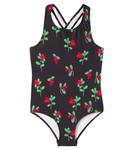 Печатный купальник Mini Rodini, черный - фото