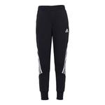 Штаны тканые трикотажные штаны Adidas, черный - фото