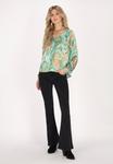 Блуза usha, зеленый - фото 4