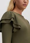 Топ EDITED Long sleeved top, Grün/Green - фото 4