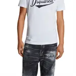 Футболка Dsquared2 Cool Fit Velvet Logo DSQUARED 2, белый - фото 9
