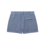 Шорты мини с логотипом Alexander Wang, серый - фото 3